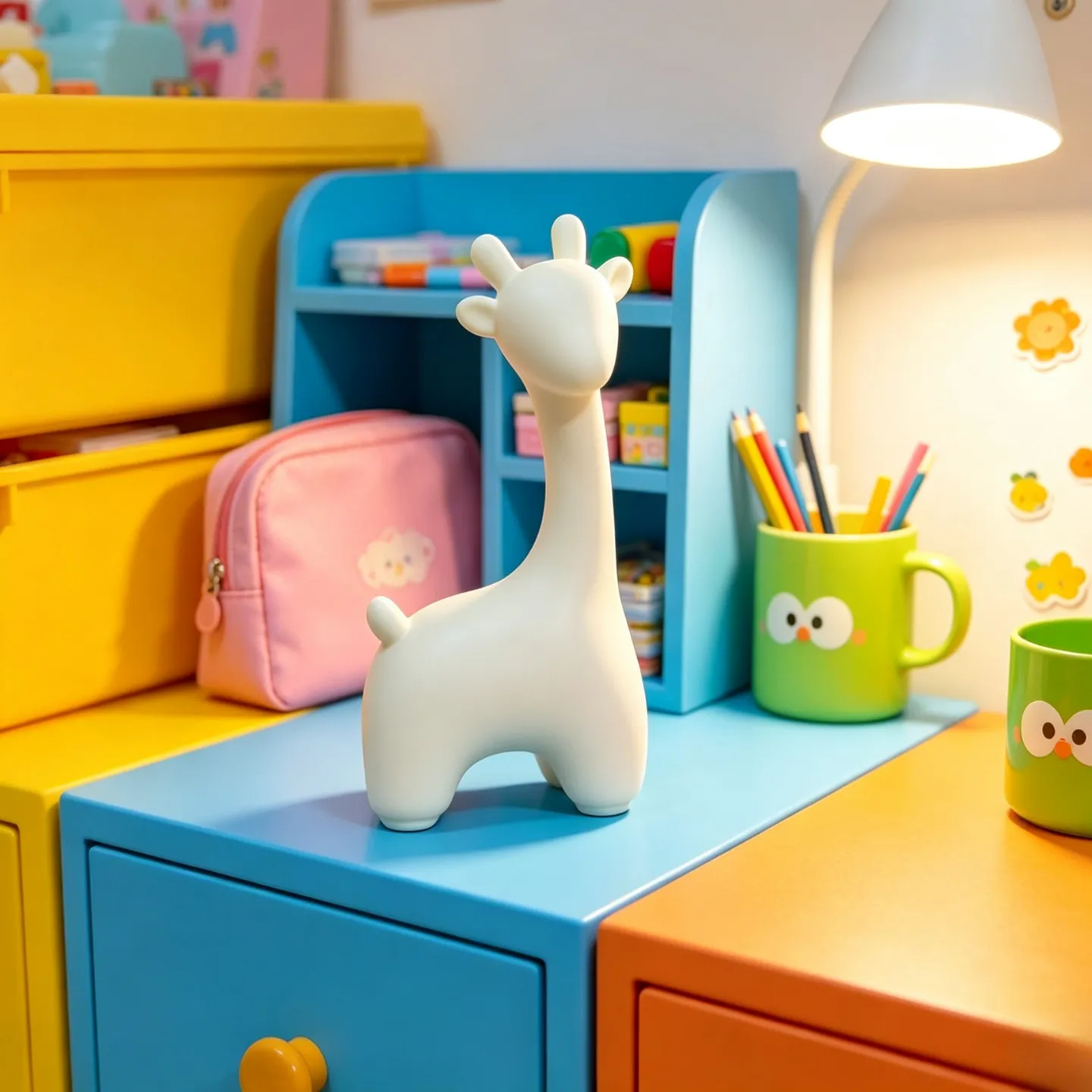 White giraffe small