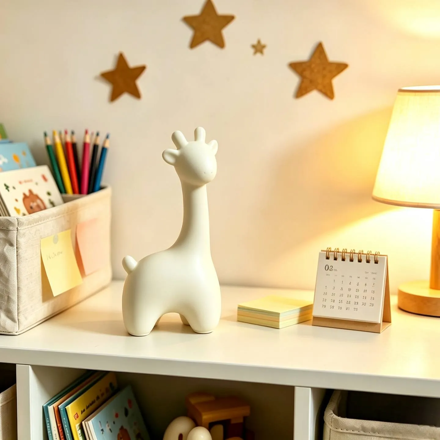 White giraffe small