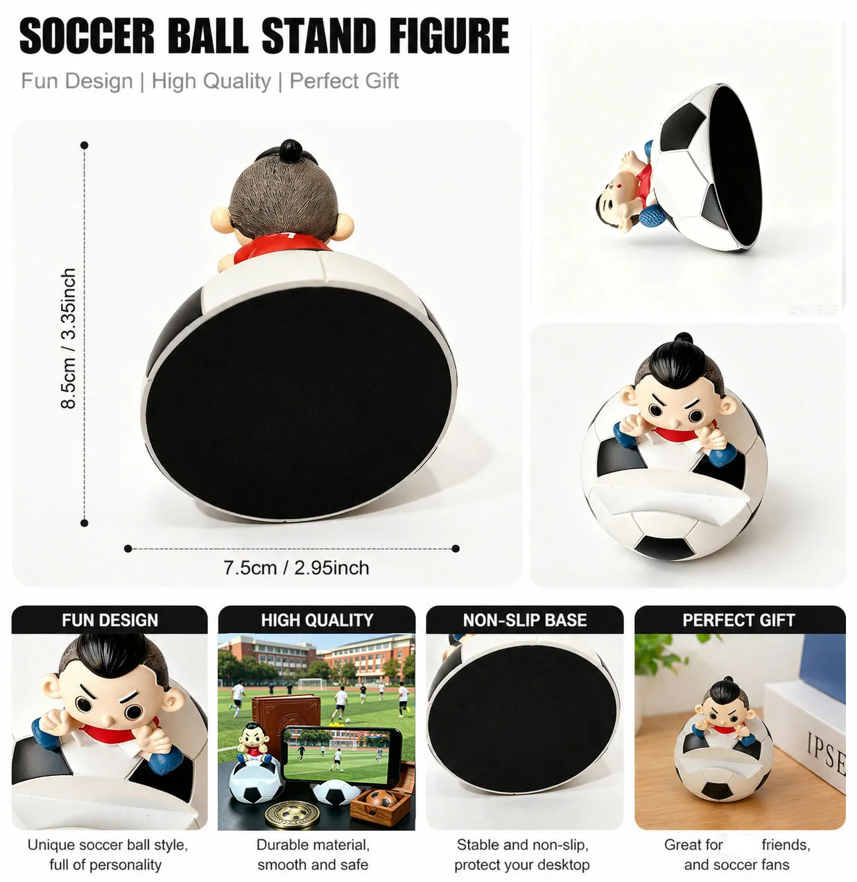 Football phone holder 1