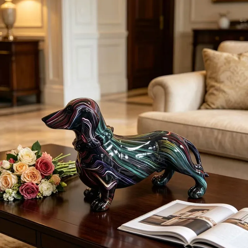 Black Dachshund