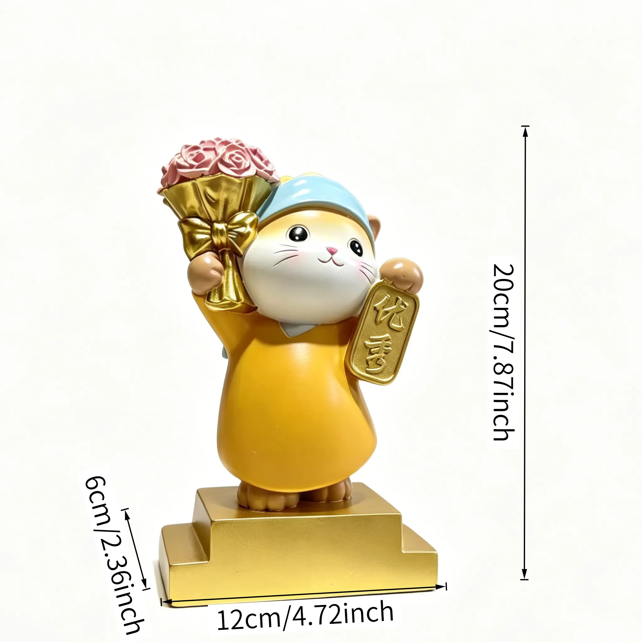 Flowers & excellent pearl cats