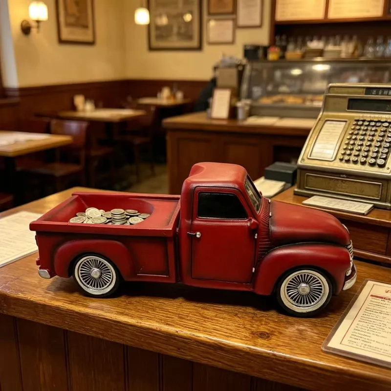 Wine rack pickup truck