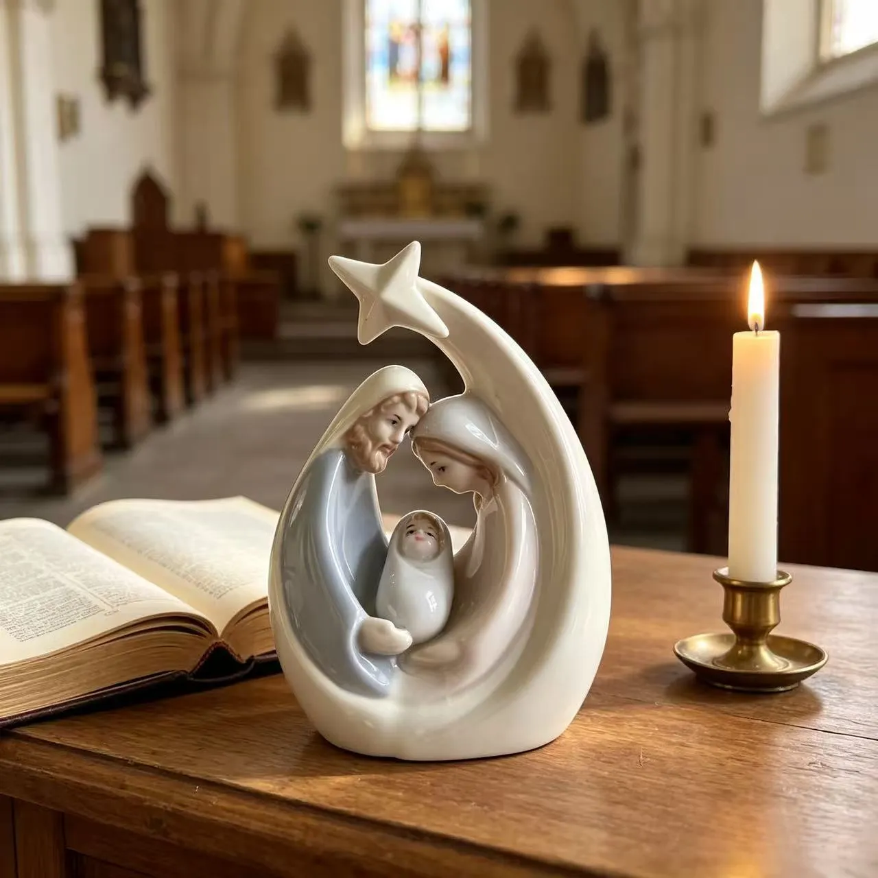 Nativity Statue Star