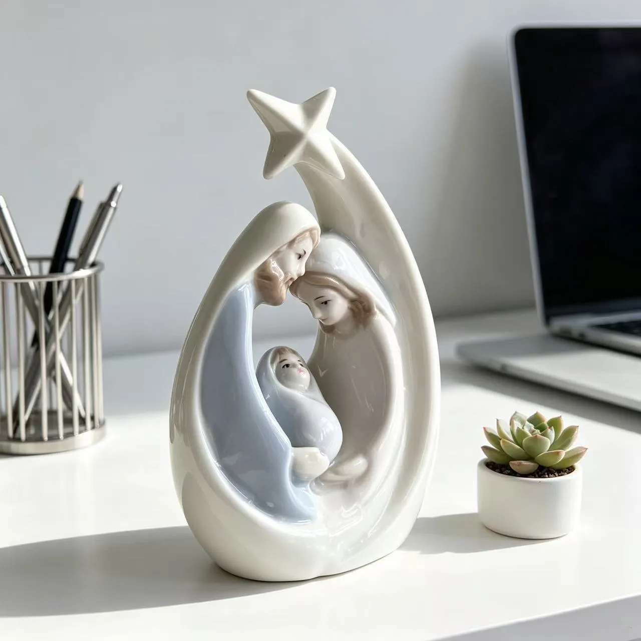 Nativity Statue Star