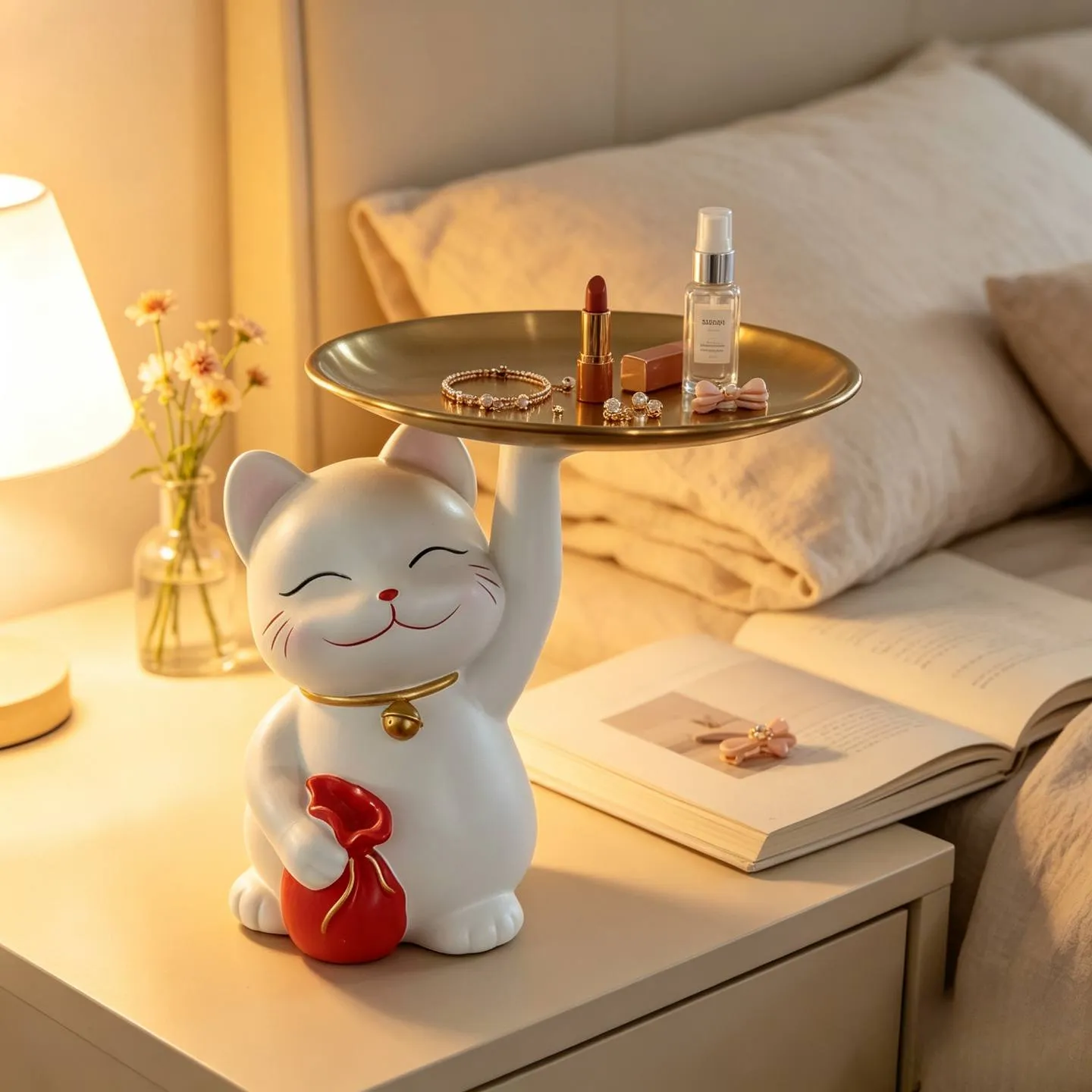 Lucky Cat Tray