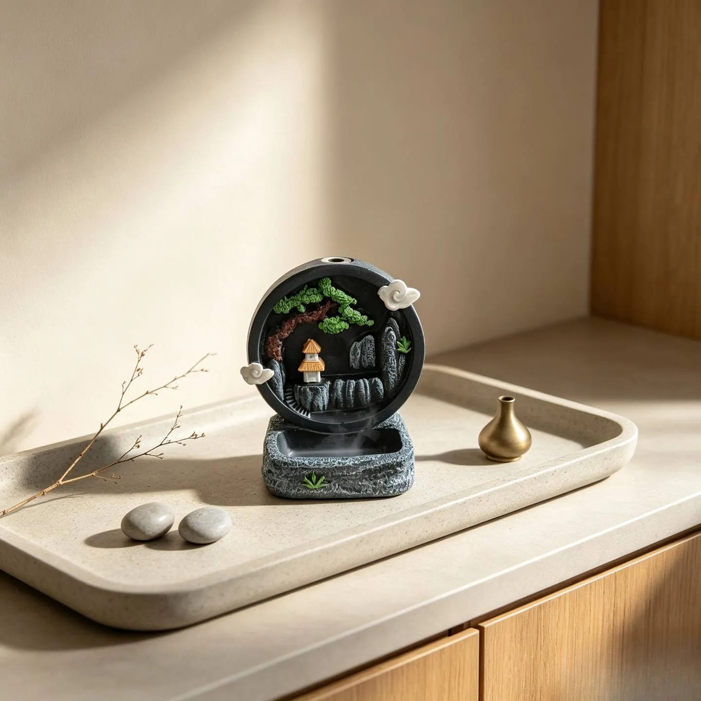 Backflow Incense Burner House