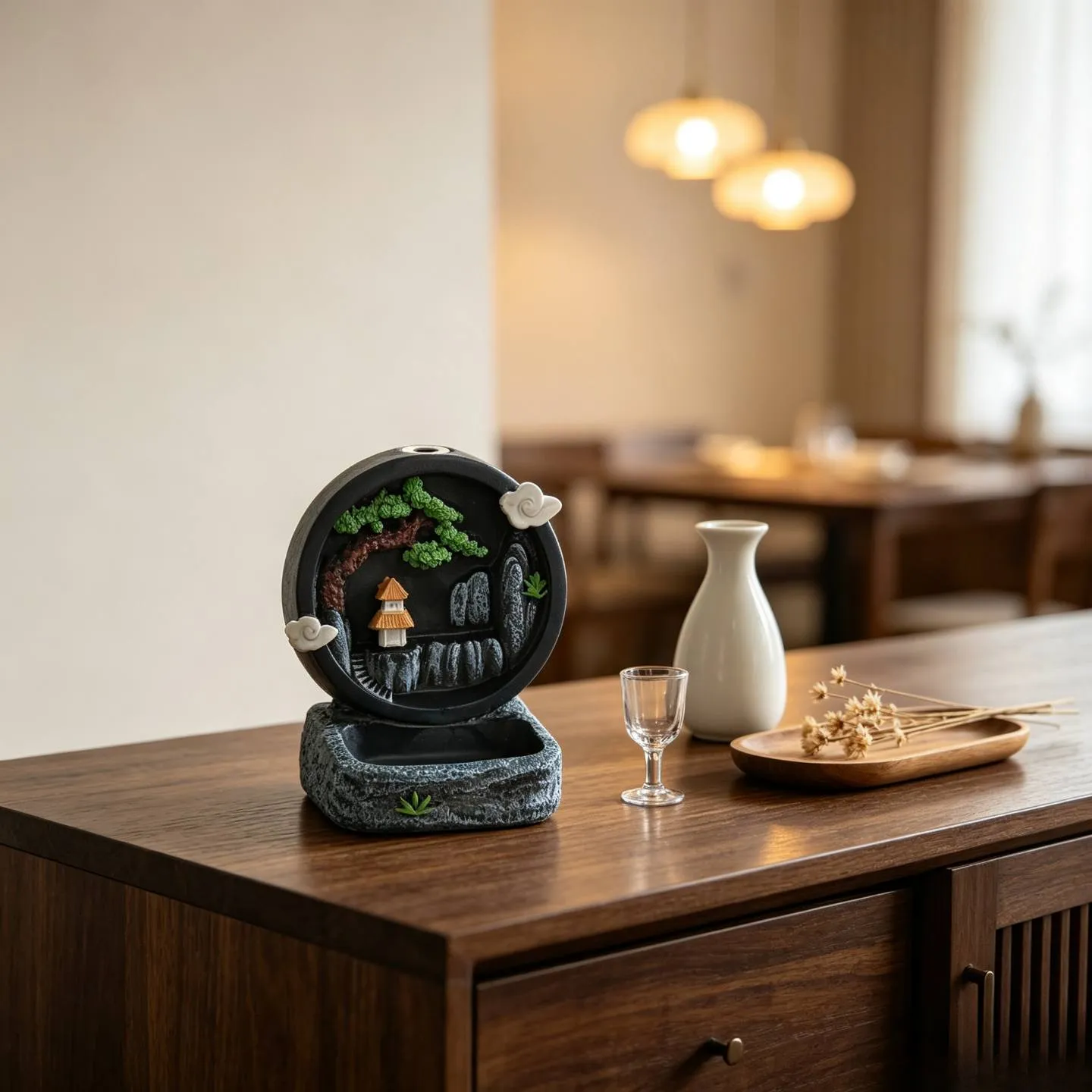 Backflow Incense Burner House