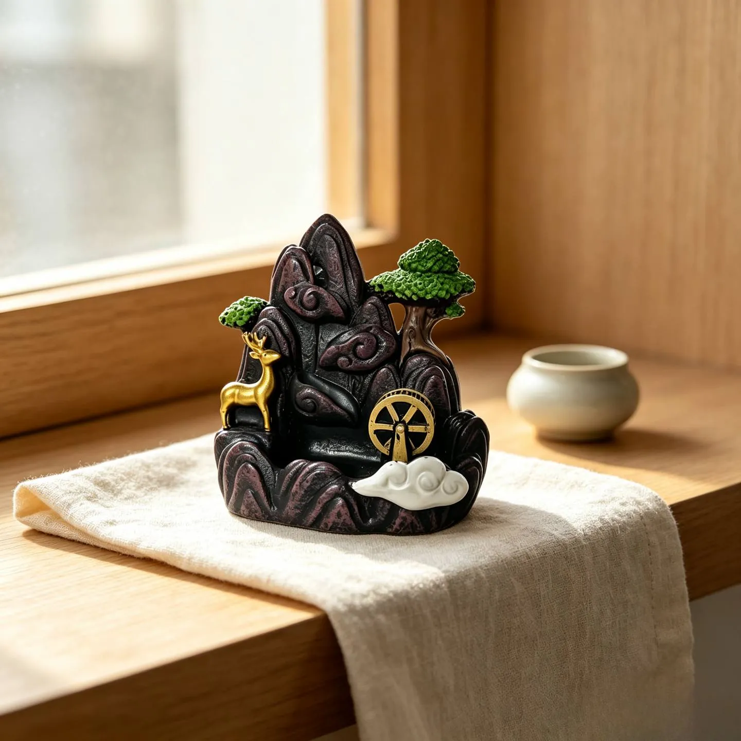 Backflow Incense Burner Deer