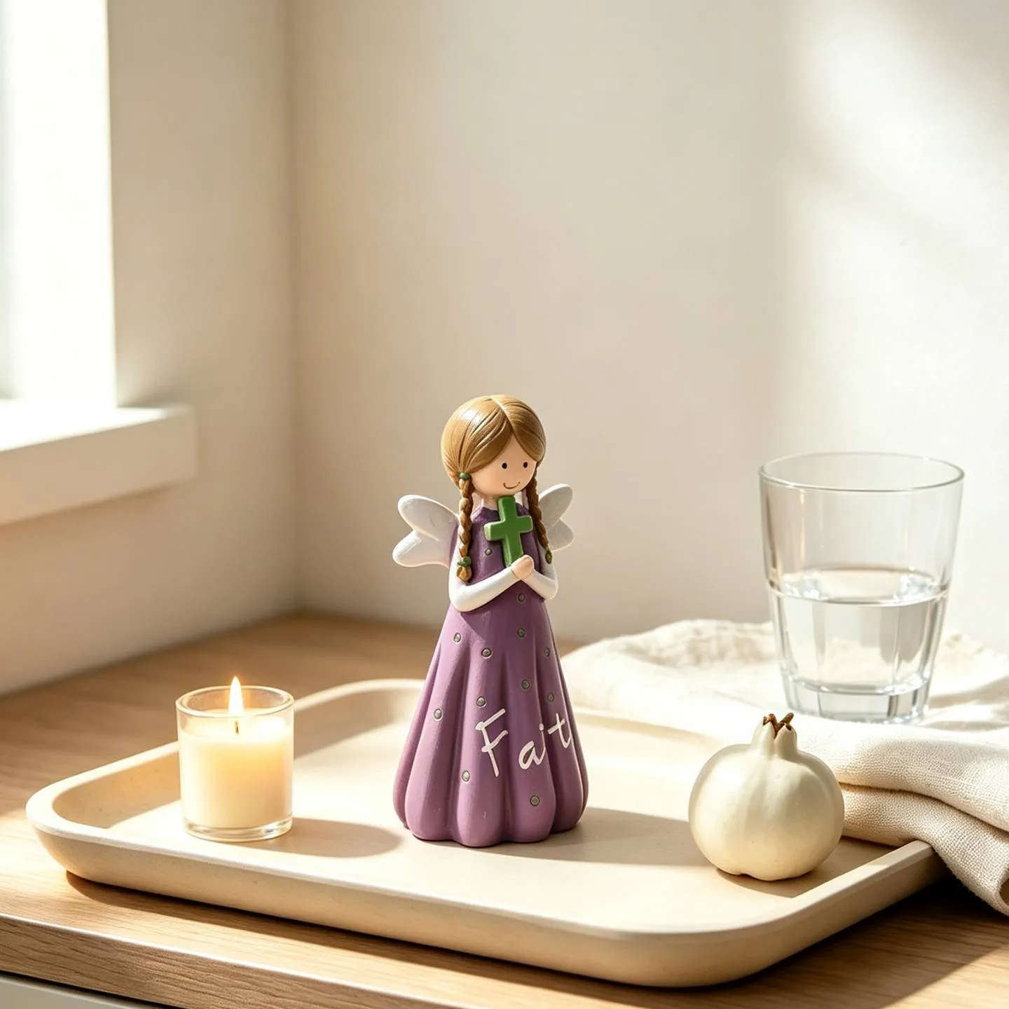 Purple Angel Cross